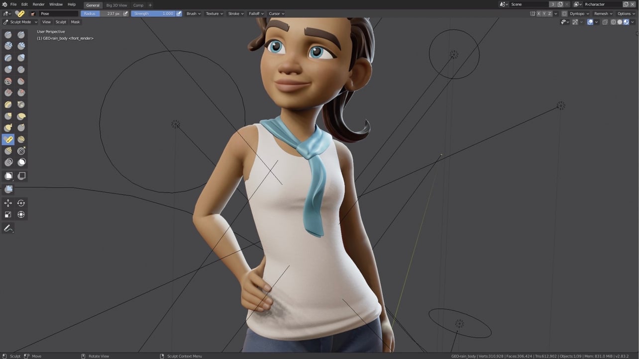 Featured image of Free Graphics Suite Blender 2.82 Offers New Power Features
