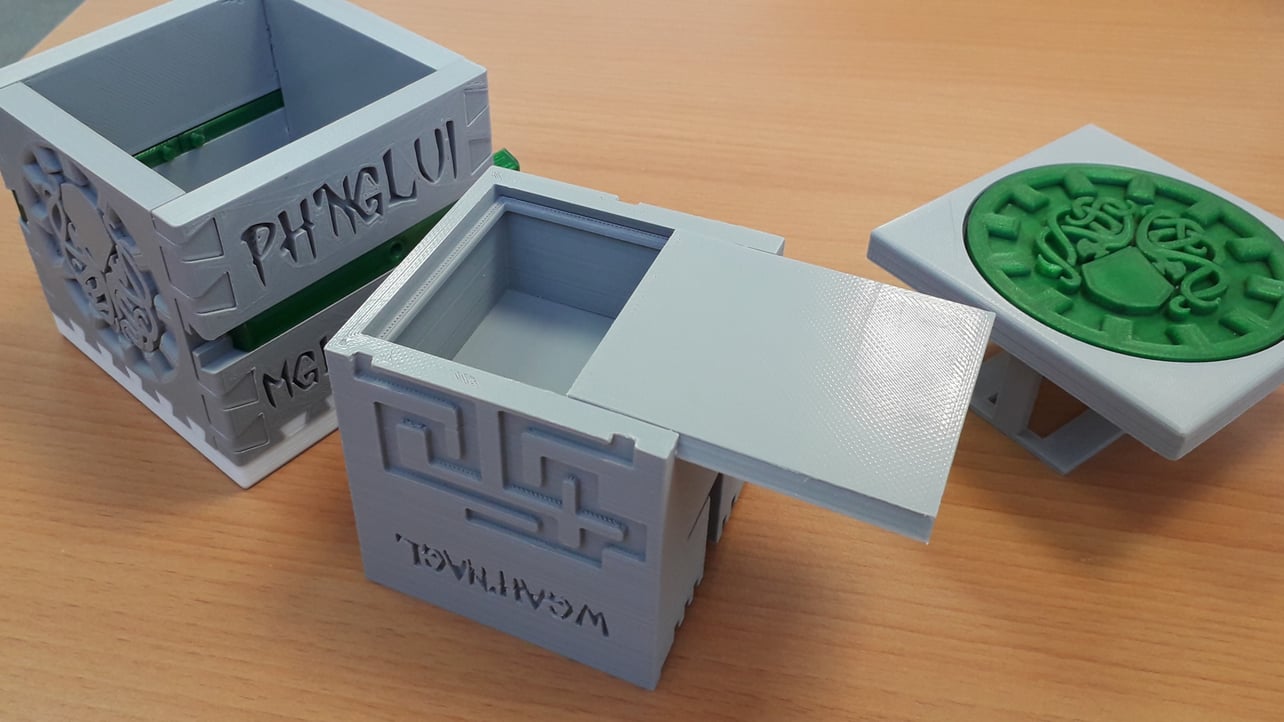 Square Planter 3D Print Model STL File For 3D Printer