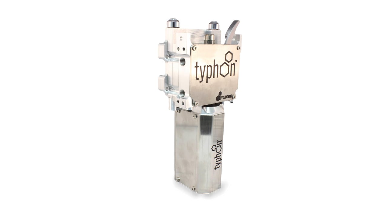 Featured image of Dyze Design Releases Typhoon­ Fast Print Large-Scale 3D Printer Extruder