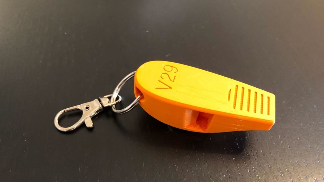 Featured image of 3D Printed Whistle: 10 Great 3D Models That’ll Be Heard