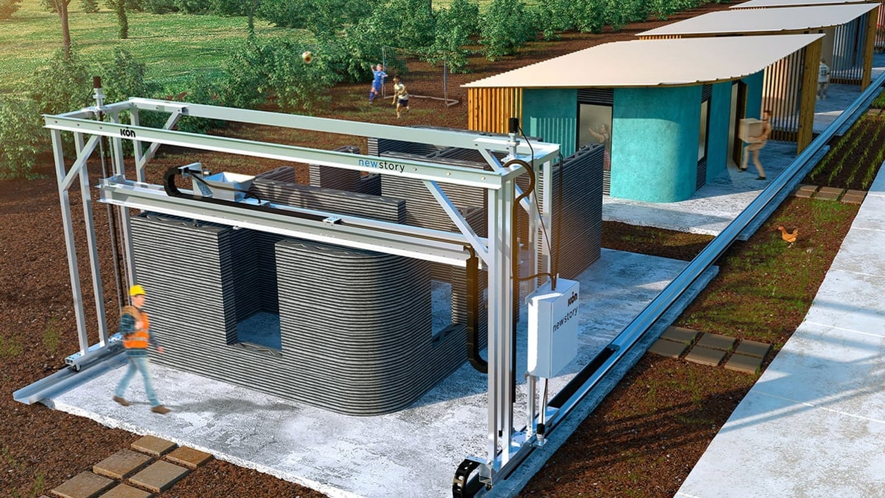Vedhæft til Lim frekvens 8 Reasons Why 3D Printed Houses Are the Next Big Thing | All3DP