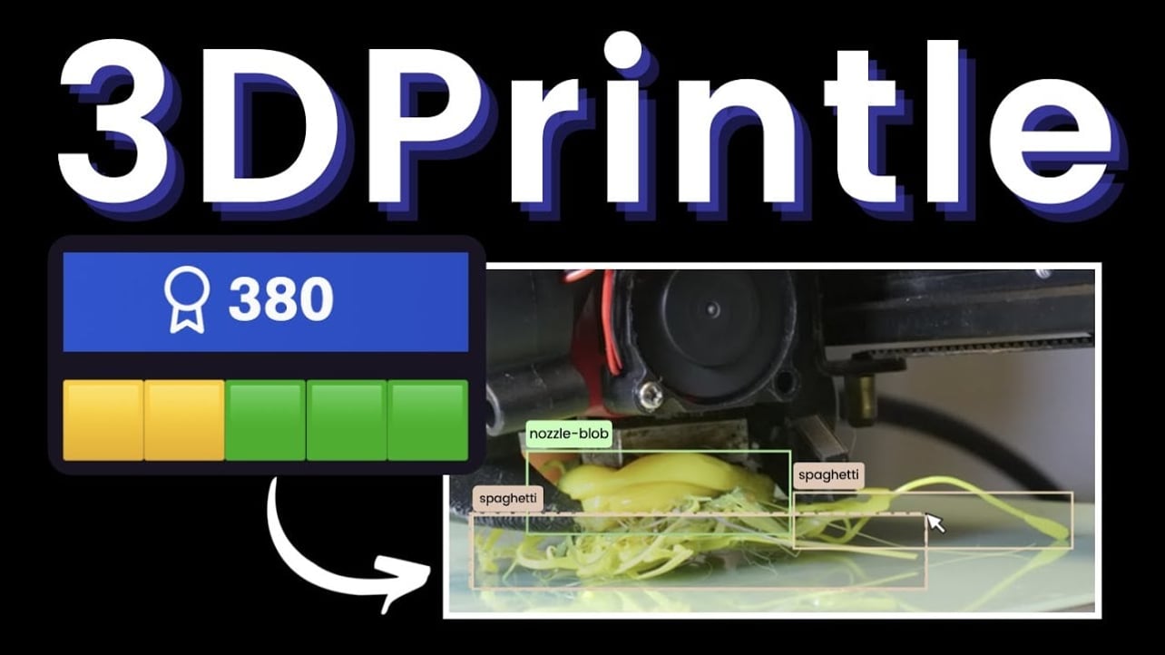 Featured image of 3DPrintle Is the Wordle of Print Failures