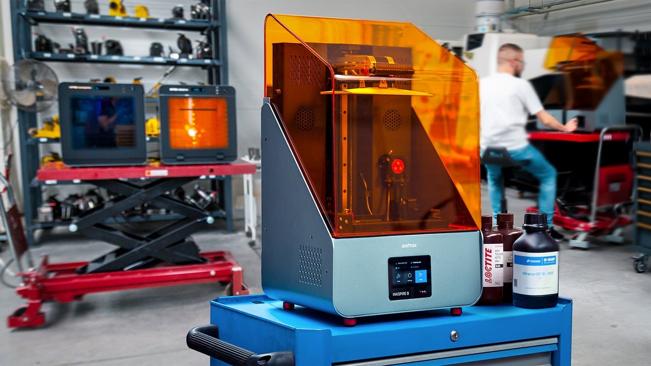 Featured image of Zortrax Targets the Shop Floor With New Desktop Resin 3D Printer