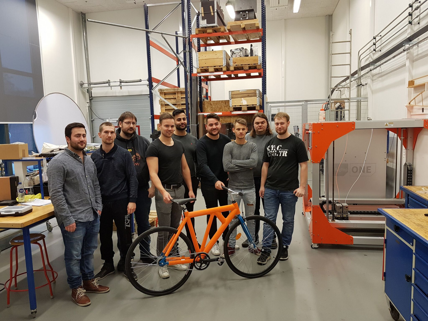 Hviske Forgænger Grunde Danish Engineering Students Use BigRep ONE 3D Printer to Create Functional  Bicycle Design | All3DP