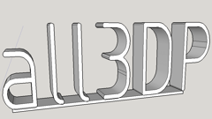 Featured image of How To 3D Print Text Using SketchUp