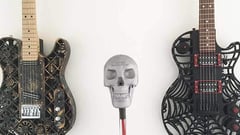 Featured image of Rock Out with a Skull-Themed 3D Printed Microphone Casing