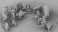 Featured image of Pope Francis Receives 3D Printed Nano-Nativity Scene for Christmas