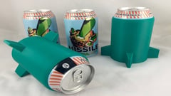 Featured image of 3D Printed Cup Holders & Koozies: 10 Great 3D Models