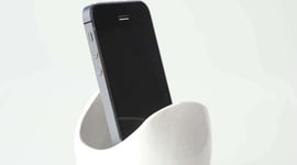 Featured image of 3D Printed Speaker for Apple and Samsung Smartphones