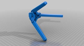 Featured image of 3D Printed Foldable Camera Tripod for Gopro/SJCAM