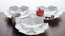 Featured image of Czech Cubism Is 3D Printed As Fancy, Gorgeous Dinnerware