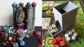 Featured image of 3D Print a DIY Dice Tower for RPG or Tabletop Games