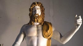 Featured image of Ancient Statue of Zeus Resurrected for Olympics with 3D printing