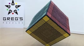 Featured image of Ridiculous 33x33x33 Rubik’s Cube Features Over 6,000 3D Printed Parts