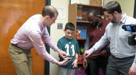 Featured image of 3D Printed Device Helps Student with Defect Learn to Play the Violin