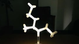 Featured image of [Project] 3D Printed Modular Molecule Lamp