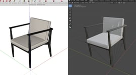 Featured image of SketchUp to Blender: How to Import SKP Files in Blender