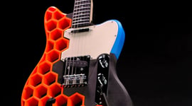Featured image of The Prusacaster Is a Partially 3D Printed, but Fully Playable Electric Guitar