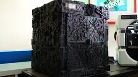 Featured image of Assimilate Your Bambu Lab P1P With This Star Trek Inspired Borg Cube Mod