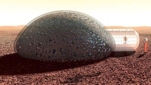 Featured image of Life on Mars? 3D Printed Habitat by Fabulous