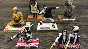 Featured image of Banksy 3D Printed Figurines For Your Home