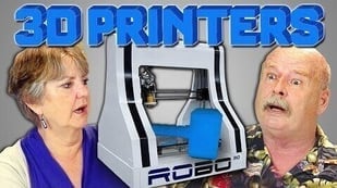 Featured image of Awesome Video: Elders React to 3D Printers