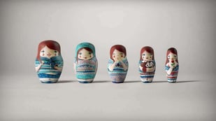 Featured image of Nesting Dolls Encourage Members with Fitness Plans