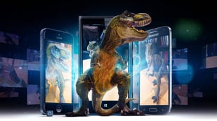 Featured image of Digital Dinosaurs Class Educates Students on New Technologies and Old History