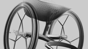 Featured image of Layer Designs World’s First 3D Printed Wheelchair