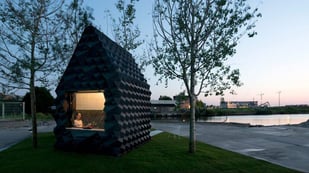 Featured image of DUS Architects Build 3D Printed Urban Cabin in Amsterdam