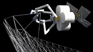 Featured image of SpiderFab: 3D Printing Robots Construct Structures in Space
