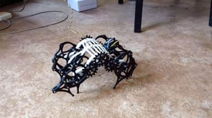 Featured image of 3D Printed Strandbeest Has Motor, Will Crawl