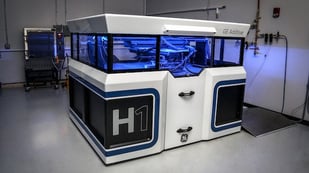 Featured image of GE Additive Releases Photo of H1 Binder Jet Additive Manufacturing Machine
