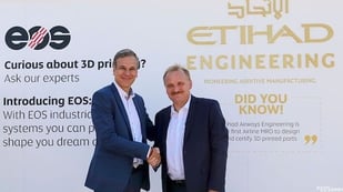 Featured image of Ethiad Airways Partners with EOS and BigRep to Improve Maintenance, Repair and Overhaul