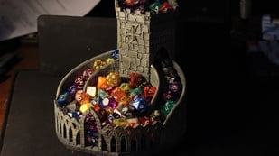 Featured image of Dice Tower 3D Print/STL Files: 30 Great 3D Models