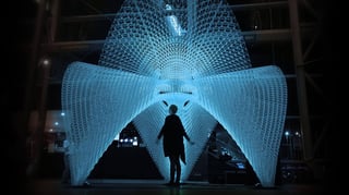 Featured image of Artificially Intelligent 3D Printer Creates “Daedalus Pavilion”