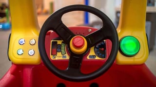 Featured image of Little Tike Cozy Coupe Customized with Arduino & 3D Printing