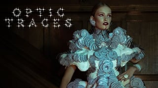 Featured image of Optic Traces is a 3D Printed Couture Dress from Designer Maartje Dijkstra
