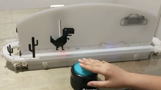 Featured image of A Real-Life Version of the Chrome T-Rex Game