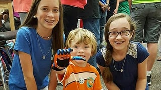 Featured image of Boy Helps 3D Print Prosthetic Hands For Other Children