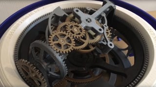 Featured image of Hawk Eye is a 3D Printed Triple-Axis Tourbillon