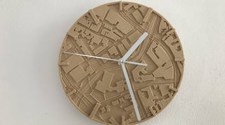 Featured image of [Project] Make a Customized Map Clock to Celebrate Timeless Memories