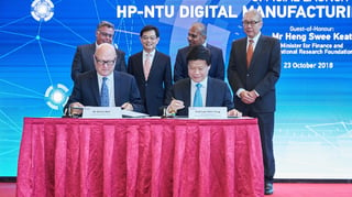 Featured image of HP and NTU Singapore to Launch $84 Million Digital Manufacturing Lab