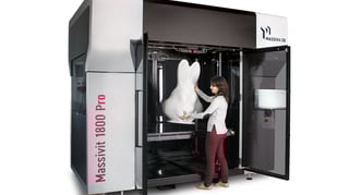 Featured image of Massivit 1800 Pro 3D Printing Solution Launched in the US and Used in French International Cartoon Festival