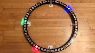 Featured image of [Project] Wi-Fi Round LED Clock
