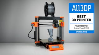 Featured image of Original Prusa i3 MK3 Review: Best 3D Printer of 2018