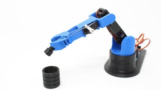 Featured image of LittleArm Releases V3 of 3D Printed DIY Robot Arm Kit on Kickstarter