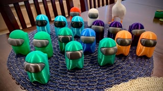 Featured image of Among Us 3D Prints: 10 Models That Are Definitely Not Sus