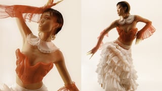 Featured image of Ukrainian Artist Lada Legina Uses Craftcloud to 3D Print Fashion Top