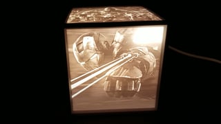Featured image of 3D Printed Lithophane Lamp: How to Make Your Own
